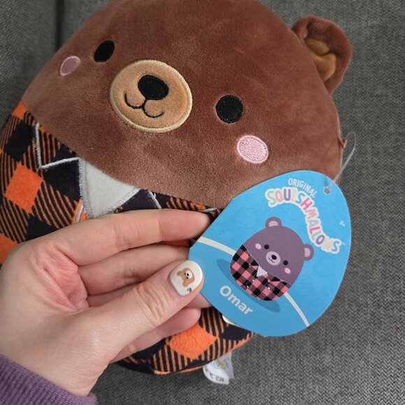 Squishmallows Omar 8" bear bundle - Picture 3 of 5